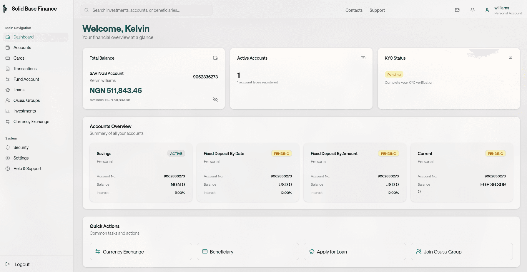Solid Base Finance