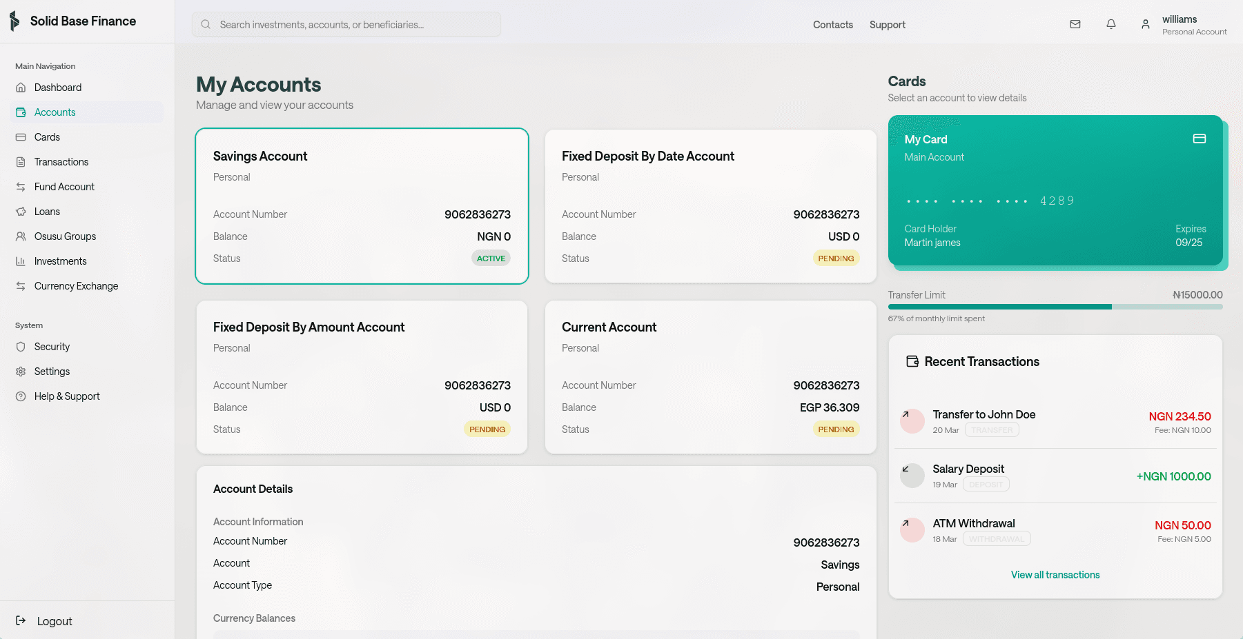 Solid Base Finance